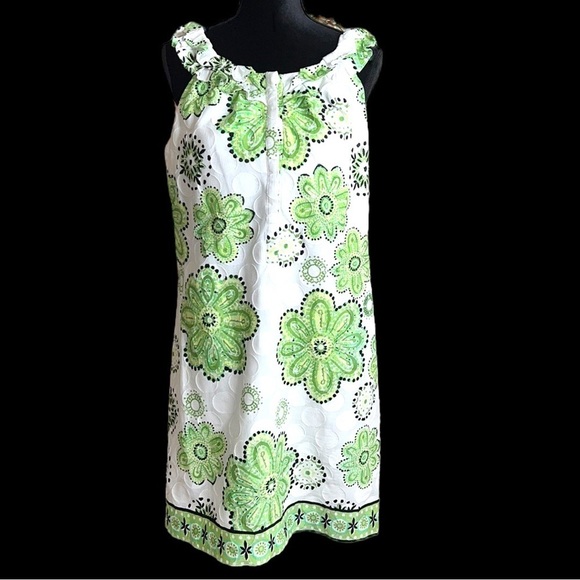 SD Collection | Cotton Jacquard Shift Dress | Size 12 - Picture 1 of 14